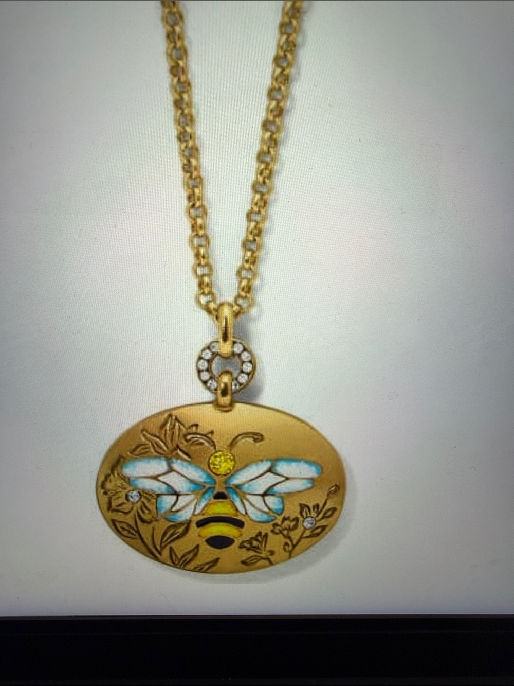 🐝🆕🌼Brighton Garden’s Splendor Bee Necklace NWT